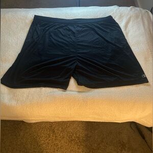 Champion Black Men's Athletic Performance Shorts NWT 6XL